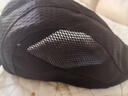 德西納（denssyne）速干帽子男貝雷帽透氣薄款防曬太陽(yáng)帽遮陽(yáng)休閑百搭釣魚(yú)戶(hù)外前進(jìn)帽 黑色 均碼 可調節(55-60cm) 曬單實(shí)拍圖