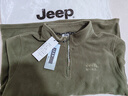 JEEP SPIRIT吉普衛衣男外套春秋季男士長(cháng)袖t恤男裝寬松休閑搖粒絨立領(lǐng)衣服 曬單實(shí)拍圖