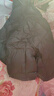 鴨鴨（YAYA）羽絨服女時(shí)尚休閑短款厚款秋冬小個(gè)子寬松休閑連帽保暖外套KL 炭黑色 3XL /180 曬單實(shí)拍圖