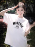 MJ STYLE純棉短袖T恤女2026夏季新款柔軟親膚透氣舒適男女同款寬松上衣 曬單實(shí)拍圖