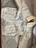 Levi's李維斯冬季男士3M新雪麗防寒保暖美式仿羊羔絨牛仔夾克外套 淺藍色 0017B-0000 M 曬單實拍圖