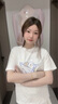 NASA STONE聯(lián)名短袖t恤男女款夏季2025新款寬松純棉半袖美式青少年涼感夏裝 白色 M 推薦體重90-110斤 曬單實(shí)拍圖