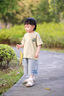迪士尼男童夏裝套裝2025新款夏季薄款印花短袖T恤兒童夏款兩件套夏 黑色 150 cm 曬單實(shí)拍圖