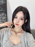 怡緣珠寶黃金平安扣小胖福吊墜足金999金箍圈項鏈女款純金頸鏈送女友禮物 A款金箍圈+小胖福+1粒古法約1.2-1.4g 曬單實(shí)拍圖