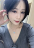 HKHL 【教師節(jié)禮物】925銀四葉草項鏈女輕奢小眾轉(zhuǎn)運銀鎖骨鏈時尚配飾 【坦桑藍】四葉草項鏈 曬單實拍圖