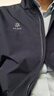 KAILAS凱樂石男子雷鳥LT立領風殼外套GORE-TEX 2L防風透氣戶外休閑夾克 礦石黑 XL 曬單實拍圖
