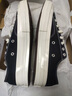 COMME DES GARCONS川久保玲男女同款休閑鞋低幫帆布鞋 聯(lián)名款 150206C 黑色 42 曬單實拍圖