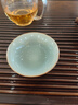景鑄冰裂紋汝窯茶杯陶瓷主人杯開(kāi)片可養品茗杯個(gè)人單杯功夫茶具茶盞杯 汝窯冰花斗笠杯(禮盒裝) 55ml 1只 曬單實(shí)拍圖