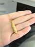 周大生黃金吊墜足金盤龍柱項(xiàng)鏈送女友老婆紀(jì)念日七夕情人節(jié)禮物多退少補(bǔ) 足金盤龍柱吊墜約1.5g（贈925銀項(xiàng)鏈） 曬單實(shí)拍圖