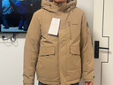 波司登（BOSIDENG）【反季】冬季羽絨服男短款連帽加厚新國標(biāo)90絨商場同款休閑外套 枯木棕7483 M 175/92A 曬單實(shí)拍圖