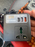 茲卡曼德國車載充電器轉(zhuǎn)換器12V/24V轉(zhuǎn)220V大功率逆變器多功能點(diǎn)煙器插 【12-24V通用升級】超級快充+黑色魔方2代 曬單實(shí)拍圖