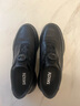 沙馳（SATCHI）男鞋新品時尚旋轉(zhuǎn)扣休閑板鞋男牛皮舒適防滑耐磨一腳蹬商務(wù)皮鞋男 黑色-X20462092 41 比運(yùn)動鞋偏大一碼 曬單實(shí)拍圖