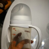優(yōu)愛心用于貝奶瓶寬口徑奶瓶奶嘴轉換器變吸管杯學飲杯配件 5件套白色  3代奶瓶適合 曬單實拍圖