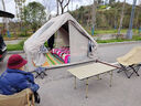 山約旗下舒氣充氣地墊打地鋪新款家用充氣床墊單人自動(dòng)充氣加厚墊床 【升級(jí)蓄電泵】雙人床-松石綠 曬單實(shí)拍圖