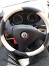 毅迅汽車(chē)方向盤(pán)套保護套納帕皮紋把套透氣防滑春夏秋四季通用汽車(chē)用品 圓形-大眾速騰邁騰朗逸途觀(guān)凌渡帕薩特寶來(lái)POLO 曬單實(shí)拍圖