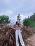 蘿美醬白色牛仔褲女闊腿窄版夏季2025新款春秋高腰寬松顯瘦垂感直筒褲子 白色牛仔褲常規(guī) L 曬單實拍圖