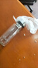 馨友佳鋼化玻璃杯防摔大容量雙層男女加厚便攜水杯車載茶水分離泡茶 雙層鵝蛋杯鋼本色蓋子  500ml 曬單實(shí)拍圖