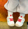 卡特兔嬰兒學(xué)步鞋秋季童鞋幼兒園小白鞋室內透氣機能鞋戶(hù)外學(xué)步穩步鞋子 白色 26 內長(cháng)16.0cm  腳長(cháng)15.0-15.5 曬單實(shí)拍圖
