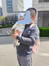 安踏 衛(wèi)衣男運(yùn)動(dòng)外套春秋季款透氣圓領(lǐng)套頭衫寬松打底衫微胖男長袖t恤 -4蠟灰色 XL (180) 曬單實(shí)拍圖