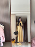 新藝?guó)欉\(yùn)（XINYIHONGYUN）北歐復(fù)古風(fēng)全身鏡落地穿衣鏡貼墻試衣鏡家用立鏡玄關(guān)壁掛式大鏡子 70*170胡桃色 高清防爆 破損包賠 曬單實(shí)拍圖