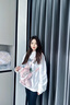 鷗咖諾可愛粉色兔子趴趴斜挎包女軟萌少女心雙肩兩用包毛絨玩偶背包 粉色 不帶禮盒 曬單實(shí)拍圖