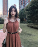 CONCISE KITE真皮【禮盒裝】皮帶女士頭層牛皮西裝連衣褲裙帶輕奢腰帶女 黑色/520送女朋友禮物 105cm （2.8cm） 曬單實(shí)拍圖