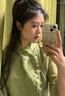 oein中國風(fēng)仿珍珠蓮花胸針古風(fēng)女旗袍壓襟掛件高檔流蘇衣服別針掛件 【如意蓮花壓襟】 曬單實拍圖