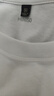 名創(chuàng)優(yōu)品純棉短袖t恤男夏季純色基礎(chǔ)款青少年百搭潮流正肩上衣 白 M 曬單實拍圖