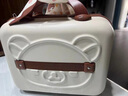 迪士尼（Disney）純色棉質(zhì)嬰兒衣服套裝初生寶寶滿月新生兒禮盒送禮春夏秋冬禮 【精美皮箱款】臟臟兔26件四季咖 59cm 59碼 (適合0-3個月寶寶) 曬單實(shí)拍圖