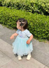 巴拉巴拉女童裙子兒童連衣裙2025夏裝愛莎網(wǎng)紗公主裙208225111041 曬單實拍圖
