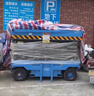 山水間電動(dòng)液壓升降平臺車(chē)升降機小型移動(dòng)自行走剪叉高空登高作業(yè)車(chē) 升高8米(人力牽引+插電升降)含票 曬單實(shí)拍圖