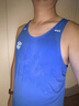 COZOK跑步背心競速運動(dòng)背心男馬拉松輕量透氣訓練跑步無(wú)袖速干衣田徑 寶石藍【自帶夜跑反光標】 3XL 曬單實(shí)拍圖
