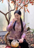 芳嬪短外套女生傳統中國風(fēng)中式寬松宋錦雙面雙穿立領(lǐng)唐裝百搭國百搭 圖片色 XL 建議(85110斤) 曬單實(shí)拍圖