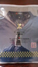 勁霸純棉高克重輕奢短袖T恤男新款絲光棉翻領(lǐng)Polo中年珠地棉半袖 藏青 2XL 曬單實拍圖