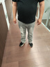 舉風(fēng)怪獸實(shí)驗(yàn)室柳葉彎刀牛仔褲男款胖子大碼腿粗屁股大直筒微喇叭褲子 煙灰色（升級(jí)款） 【高品質(zhì)】 5XL 建議200-230斤收藏加購優(yōu)先 曬單實(shí)拍圖