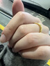 周六福繁櫻雅韻古法黃金戒指女求婚戒指生日禮物A0112814 12號(hào) 約3.7g 曬單實(shí)拍圖