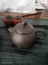 安俊晟宜興紫砂壺純手工西施壺家用禮品茶壺球孔功夫茶具紫泥壺 紫泥西施壺-無(wú)字素雅款( 160ml 原礦紫砂 曬單實(shí)拍圖
