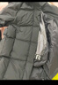 坦博爾羽絨服女中長款運動休閑百搭保暖加厚連帽外套530732Z 黑色 170 曬單實拍圖