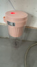 榮事達（Royalstar）榨汁機家用小型便攜式無(wú)線(xiàn)電動(dòng)果汁杯充電迷你榨汁杯手搖奶昔戶(hù)外嬰兒輔食料理杯 少女粉【4葉刀】300ml 曬單實(shí)拍圖