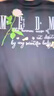 MEDM【侯明昊同款】 玫瑰花立體刺繡美式街頭刺繡短袖t恤男夏季潮 黑色（現(xiàn)貨） L 曬單實(shí)拍圖
