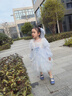 安妮優(yōu)兒（Anneyol）女童春秋季艾莎公主裙2025新款兒童小女孩蓬蓬紗蛋糕裙愛(ài)莎連衣裙 粉紅色 130 曬單實(shí)拍圖