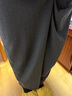 蕉內(nèi)（Bananain）非常褲女士闊腿長褲子休閑通勤百搭高腰寬松24秋冬季新款 煙墨灰 L 曬單實拍圖