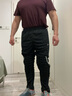 JANUS 透氣面料 加厚海綿防撞 足球守門(mén)員服裝 門(mén)將服褲子長(cháng)褲運動(dòng)褲 黑色 L 曬單實(shí)拍圖