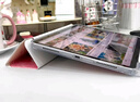 XP適用ipad11保護套2025/22款ipad10保護殼11/10.9英寸第11/10代亞克力帶筆槽Y折防摔防彎-蝴蝶花園 曬單實(shí)拍圖
