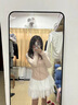 衣然呈品白色a字蕾絲蛋糕裙半身裙女夏季白色百搭顯瘦公主蓬蓬裙短裙子女 白色 M 【建議90-110斤】 曬單實(shí)拍圖