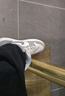 耐克NIKE緩震籃球鞋男喬丹AJ1 JORDAN1中幫運(yùn)動(dòng)鞋 HF3216-100白41 曬單實(shí)拍圖