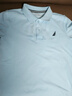 NAUTICA【兒童基本款】諾帝卡童裝 男童大童POLO衫夏季短袖半袖T恤抑菌 白 色-涼感抗菌面料 140 曬單實(shí)拍圖