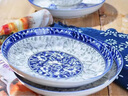 FANCYCHIC青花瓷陶瓷盤(pán)子菜盤(pán)家用飯盤(pán)湯盤(pán)果盤(pán)餐盤(pán)微 精品青花瓷9英寸園盤(pán)4個(gè) 曬單實(shí)拍圖