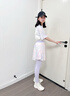 AMENCL女童運動套裝夏季兒童速干短袖T恤兩件套跑步裙褲女孩網(wǎng)球訓(xùn)練服 2220紫色速干裙褲 140 140cm 曬單實拍圖