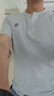 QINKUNG輕功跑步休閑小立領(lǐng)T恤 日常休閑商務(wù)穿搭夏季防曬UPF50+短袖上衣 男款灰色 XL 曬單實(shí)拍圖
